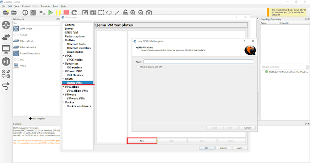 Tutorial Cara Install Mikrotik di Qemu GNS3 3