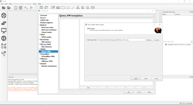 Tutorial Cara Install Mikrotik di Qemu GNS3 7