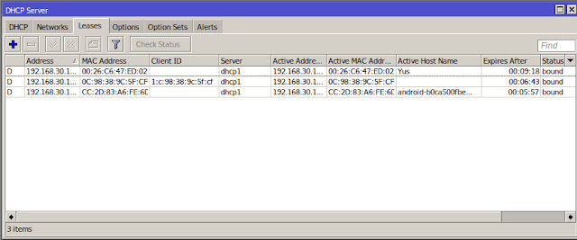 Cara Memblokir user hotspot dengan mac address 2