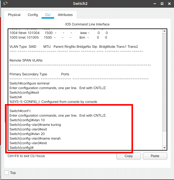 Cara Konfigurasi VLAN di Switch Cisco 4 Konfigurasi vlan dasar di switch cisco packet tracer 3