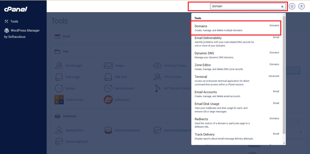 Cara Addon Domain di cPanel 3