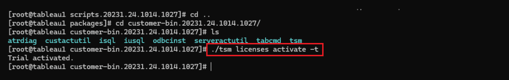 Install Tableau Server 4