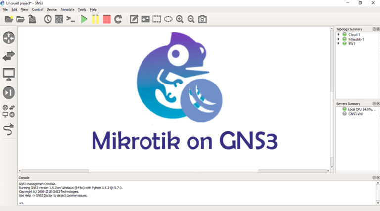 Mikrotik on GNS3