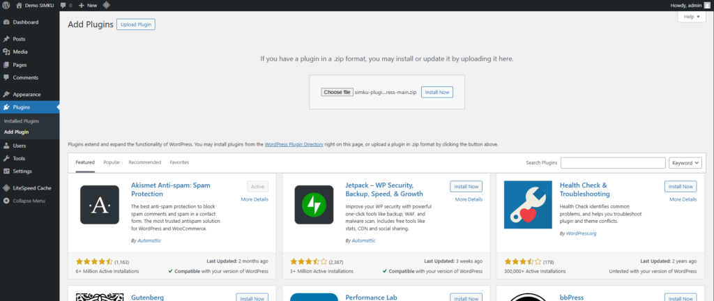 SIMKU - Manajemen Sistem Keuangan Berbasis Plugin Wordpress 2 image 1