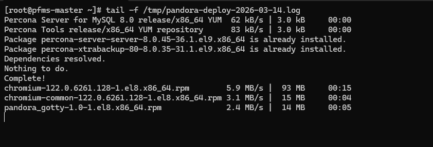 Install PandoraFMS Rocky Linux 9 Setup pandorafms 3