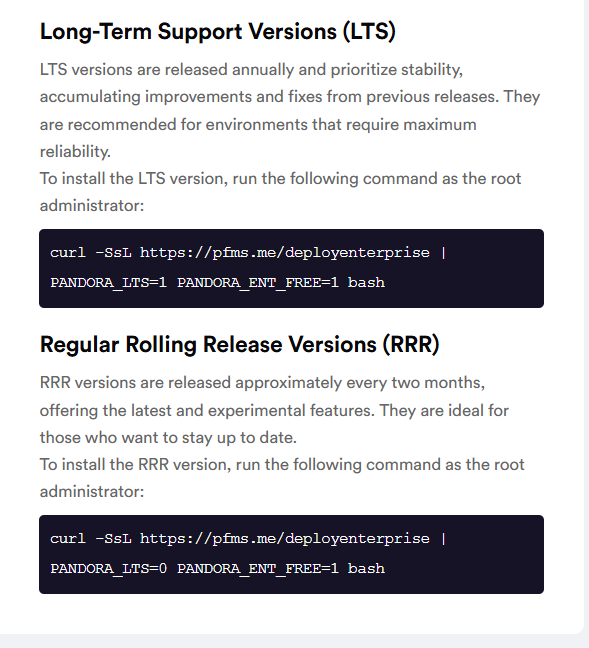 Install PandoraFMS Rocky Linux 3 pandorafms lts