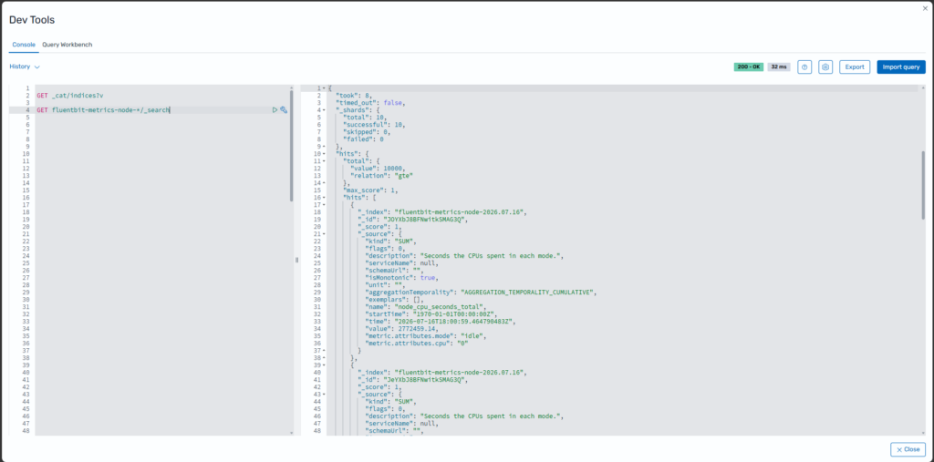 Mengirim Metrics Linux OpenTelemetry ke OpenSearch menggunakan Data Prepper 8 image 18