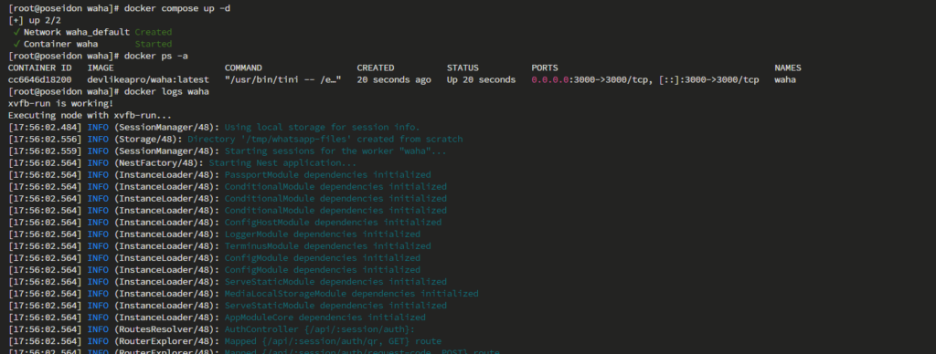 Setup WAHA (WhatsApp HTTP API) di Docker 9 image 26