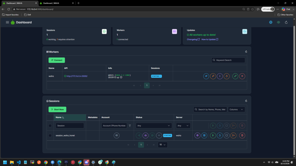 Setup WAHA (WhatsApp HTTP API) di Docker 14 image 31